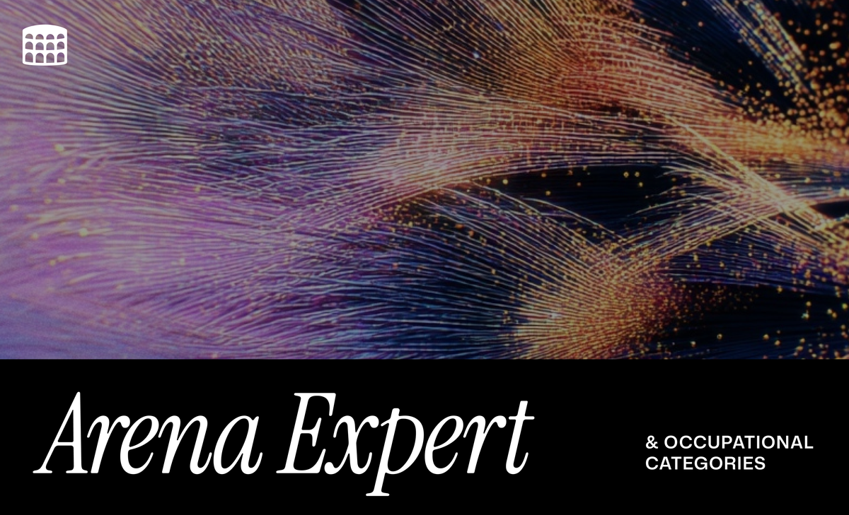 Arena Expert and Occupational Categories